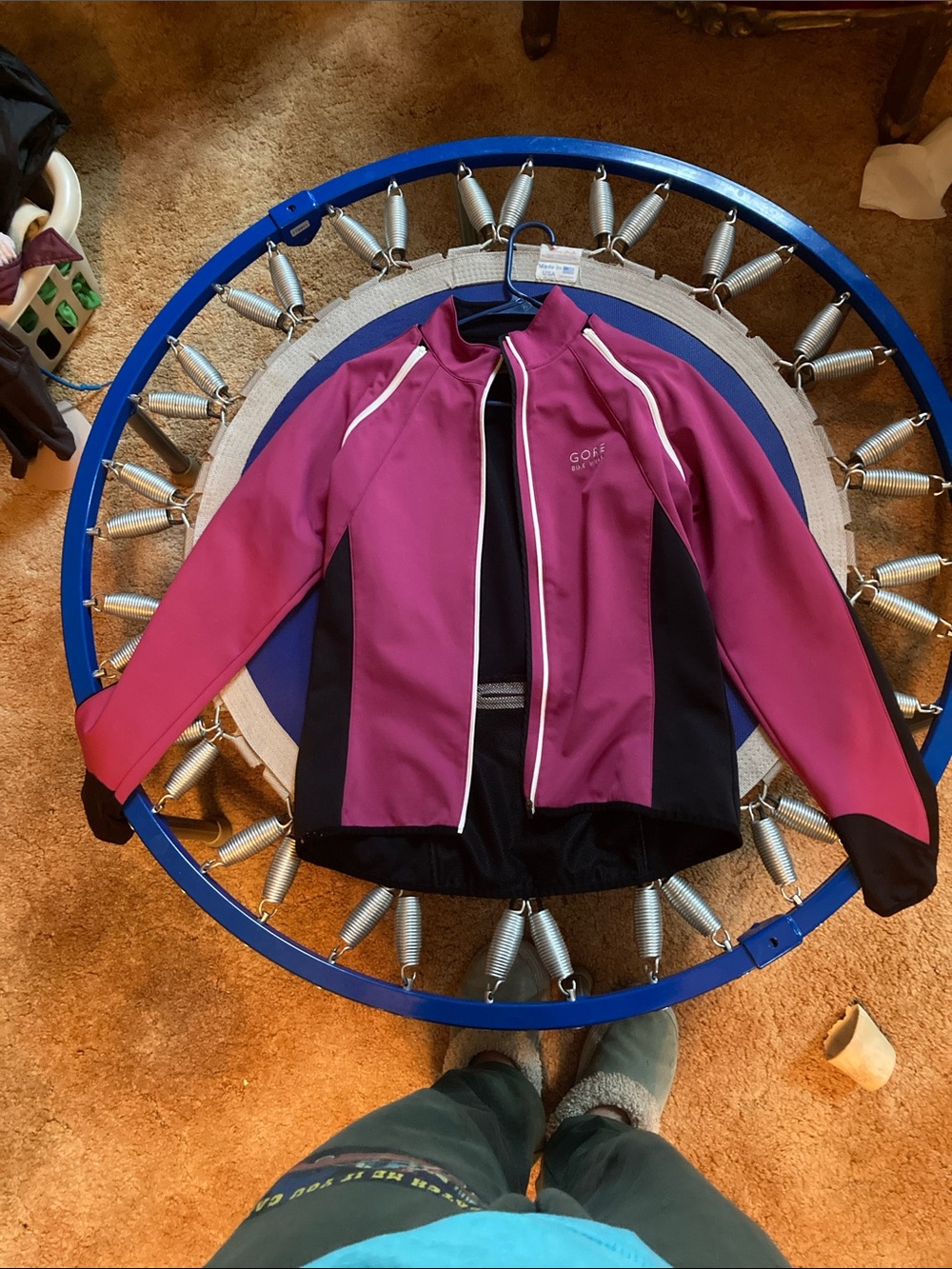 Gore wear soft shell wind stopper bike jacket
